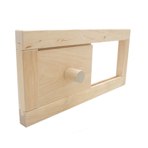 PROSAUNAS Alder Air Hatch Alder, Sauna, Ventilation Hatch, .5" x 5.2" x 11" - West Coast Saunas - PROSAHA