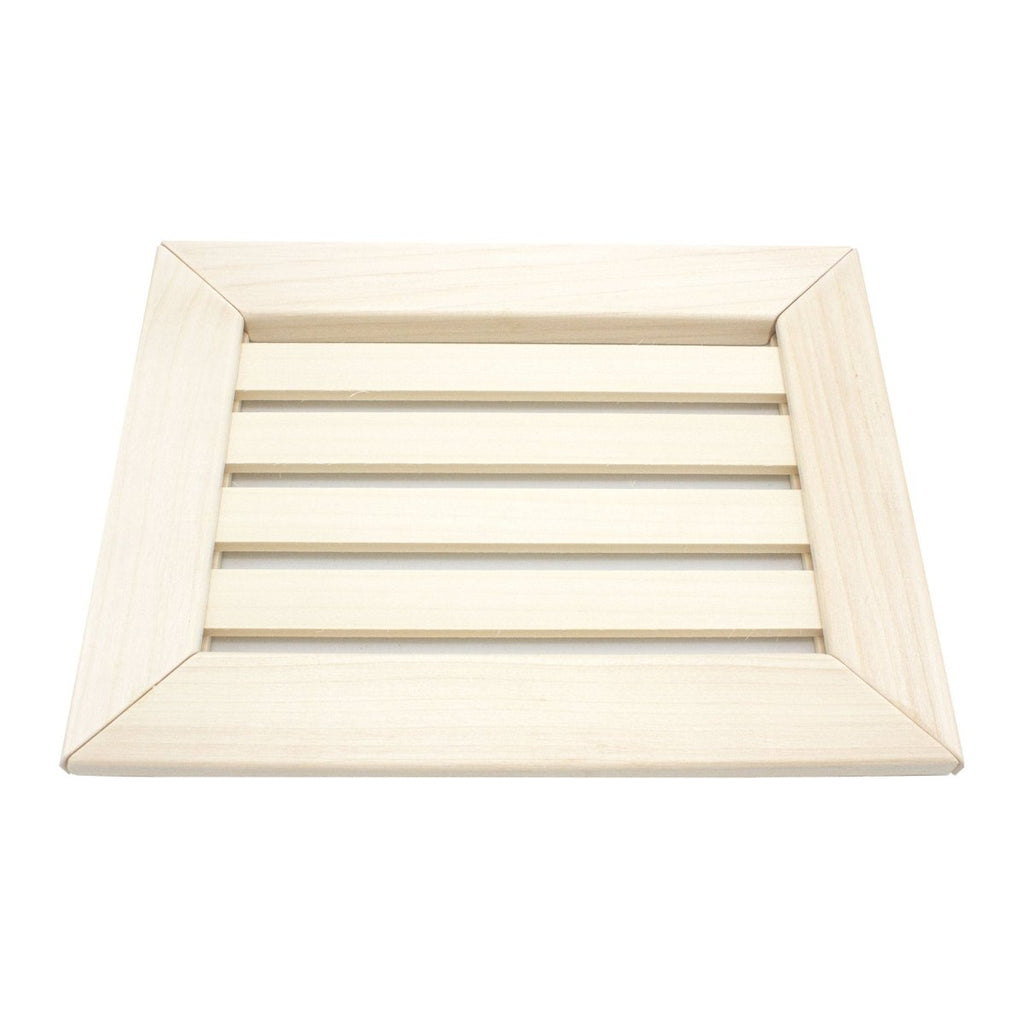 PROSAUNAS Aspen Air Vent Aspen, Sauna, Ventilation Grille, .5" x 5.9" x 7.5" - West Coast Saunas - PROSAUAVA