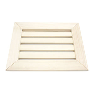 PROSAUNAS Aspen Air Vent Aspen, Sauna, Ventilation Grille, .5" x 5.9" x 7.5" - West Coast Saunas - PROSAUAVA