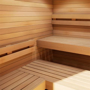 Prosaunas Cedar 1x4 Vertical Grain Tongue and Groove STP Sauna Wood - West Coast Saunas - WOOD633 - 1