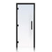 Prosaunas Clear ADA Glass Sauna Door 36x81 Prehung ADA Clear Glass Sauna Door, Black Alde - West Coast Saunas - 128178L