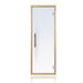 Prosaunas Clear Glass Sauna Door 24x73 Prehung Clear Glass Sauna Door, Aspen Frame - West Coast Saunas - 128156R