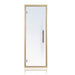 Prosaunas Clear Glass Sauna Door 24x73 Prehung Clear Glass Sauna Door, Aspen Frame - West Coast Saunas - 128156L