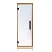 Prosaunas Clear Glass Sauna Door 24x73 Prehung Clear Glass Sauna Door, Thermo - Aspen Frame - West Coast Saunas - 128158L