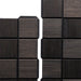 PROSAUNAS Cubist Black Sauna Wall Panels, Square Pattern, Black Abachi - West Coast Saunas - 4745010406515