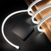 PROSAUNAS Dual-Zone Linear White LED Neon Light Kit Flexible, Dimmable, Waterproof, Wireless Controlled, WiFi, and Adjustable Length - West Coast Saunas - 130462