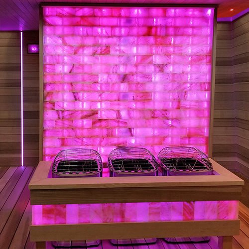 PROSAUNAS Himalayan Salt Wall Customizable Himalayan Salt Sauna Wall Kit - West Coast Saunas - 129095