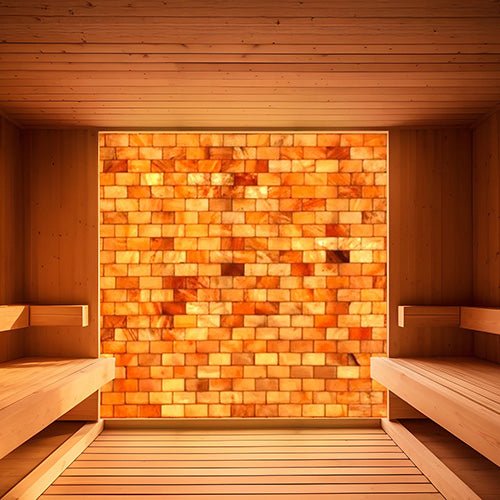 PROSAUNAS Himalayan Salt Wall Customizable Himalayan Salt Sauna Wall Kit - West Coast Saunas - 129095