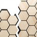 PROSAUNAS Hive Aspen Sauna Wall Panels, Hexagon Pattern, Natural Aspen - West Coast Saunas - 4745010406188