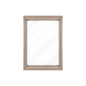 PROSAUNAS Large Framed Dual Pane Clear Glass Sauna Window Hemlock 25 - 5/8" x 37 - 5/8" Tempered Dual Pane Glass Sauna Window with Hemlock Jamb - West Coast Saunas - 129284