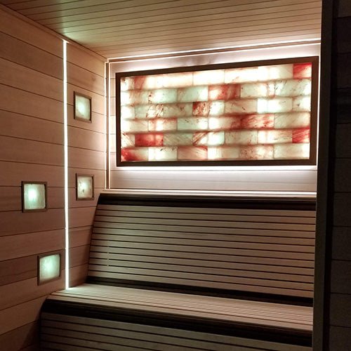 PROSAUNAS Large Himalayan Salt Feature Customizable Large Himalayan Sauna Light Kit - West Coast Saunas - 129075