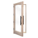 PROSAUNAS Prehung Solid Wood Sauna Door with Insulated Glass Douglas Fir Sauna Door, Hemlock Jamb, Dual - Pane Insulated Glass, 31.5" x 81.5" - West Coast Saunas - 129227