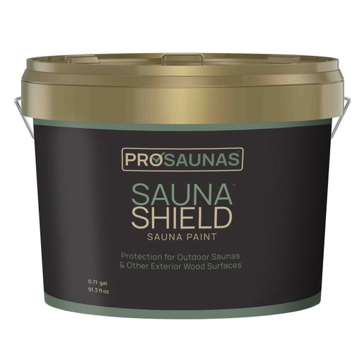 PROSAUNAS Sauna Paint Sauna Paint for Exterior Sauna Wood Surfaces, 2.7L - West Coast Saunas - 129119