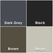 PROSAUNAS Sauna Paint Sauna Paint for Exterior Sauna Wood Surfaces, 2.7L - West Coast Saunas - 129119