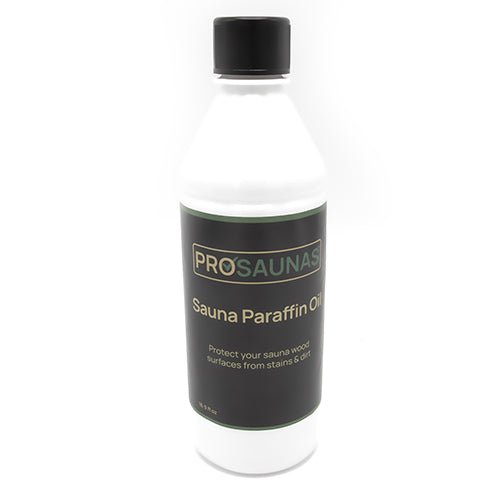 PROSAUNAS Sauna Paraffin Oil Sauna Wood Oil, 16.9 fl. oz. (500ml) - West Coast Saunas - 129114