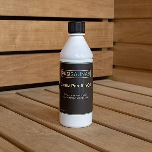 PROSAUNAS Sauna Paraffin Oil Sauna Wood Oil, 16.9 fl. oz. (500ml) - West Coast Saunas - 129114