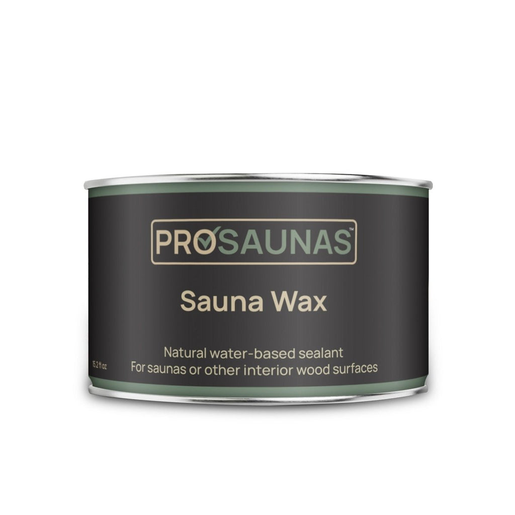 PROSAUNAS Sauna Wax Sauna Wood Wax, 15.2 fl. oz. (450ml) - West Coast Saunas - 129115