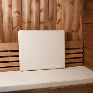 PROSAUNAS SaunaComfort Sauna Cushion Seat Cushions, Stain - Resistant Fabric - West Coast Saunas - 128891