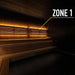 PROSAUNAS Single-Zone Linear White LED Neon Light Kit Flexible, Dimmable, Waterproof, Wireless Controlled, WiFi, and Adjustable Length - West Coast Saunas - 129813