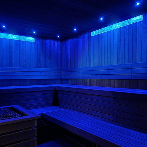 PROSAUNAS Small Himalayan Salt Feature Customizable Genuine Himalayan Sauna Light Kit - West Coast Saunas - 129061