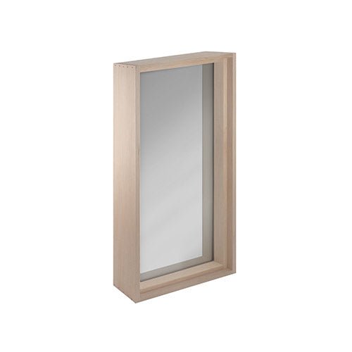 PROSAUNAS Standard Framed Dual Pane Glass Sauna Window Hemlock 17 - 5/8" x 31" Tempered Dual Pane Tinted Glass Sauna Window with Hemlock Jamb - West Coast Saunas - 129282