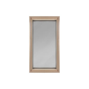 PROSAUNAS Standard Framed Dual Pane Glass Sauna Window Hemlock 17 - 5/8" x 31" Tempered Dual Pane Tinted Glass Sauna Window with Hemlock Jamb - West Coast Saunas - 129282
