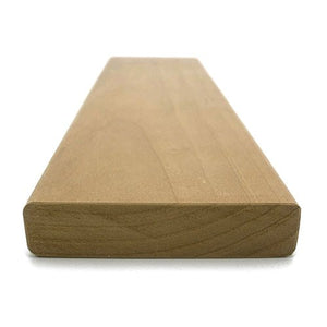 Prosaunas Thermo - Aspen 1x4 S4SEE SHP Sauna Wood Bench Material - West Coast Saunas - WOOD648-1