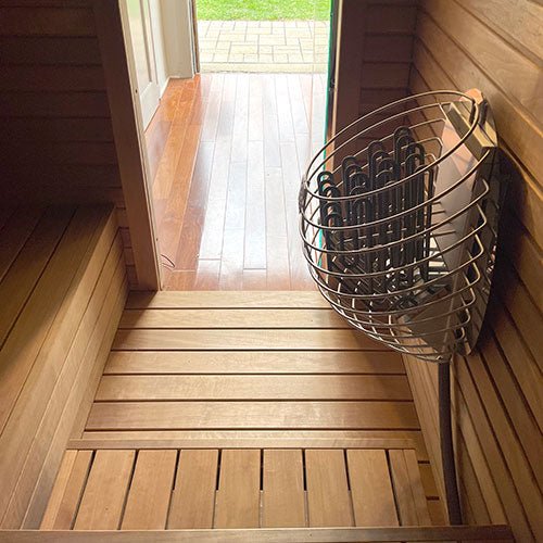 Prosaunas Thermo - Aspen 1x4 S4SEE SHP Sauna Wood Bench Material - West Coast Saunas - WOOD648-1