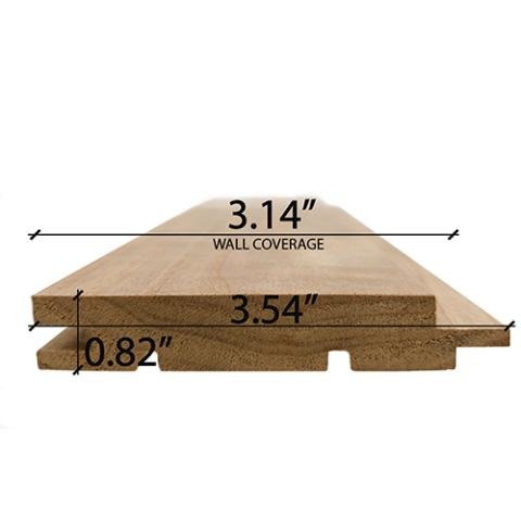 Prosaunas Thermo Aspen 1x4 Tongue and Groove STS4 Nickel - Gap Sauna Wood - West Coast Saunas - WOOD665 - 1