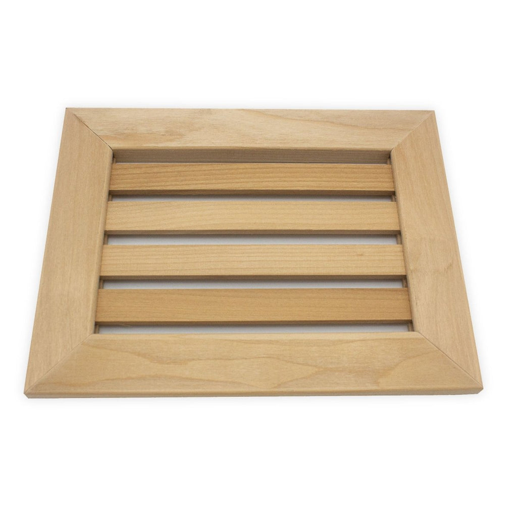 PROSAUNAS Thermo - Aspen Air Vent Thermo - Aspen, Sauna, Ventilation Grille, .5" x 5.9" x 7.5" - West Coast Saunas - PROSAVTA
