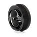 PROSAUNAS Thermo Black Ventilation Cover Sauna Wall Ventilation Cover, Round, Black Thermo-Abachi - West Coast Saunas - 129309