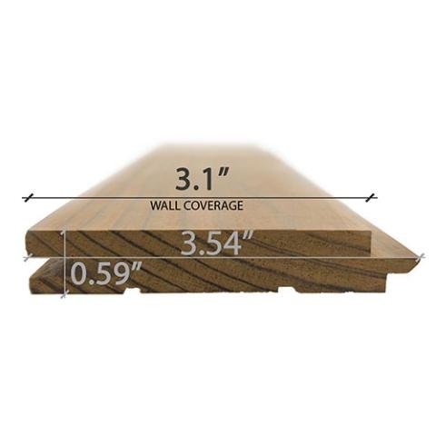 Prosaunas Thermo - Radiata Pine 1x4 Tongue and Groove STP Sauna Wood - West Coast Saunas - WOOD667 - 1