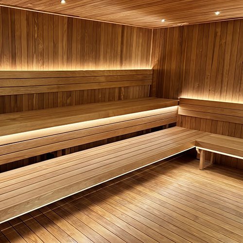 PROSAUNAS Three-Zone Linear White LED Neon Light Kit Flexible, Dimmable, Waterproof, Wireless Controlled, WiFi, and Adjustable Length - West Coast Saunas - 129770PS