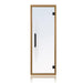 Prosaunas Tinted Glass Sauna Door 24x73 Prehung Tinted Glass Sauna Door, Thermo - Aspen Frame - West Coast Saunas - 128157R