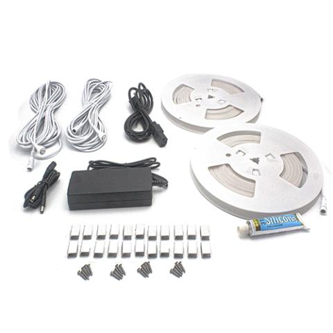 ProSaunas Universal Sauna Light Kit with Two 10 - Ft Flexible LED Strips IP67 - West Coast Saunas - 128152