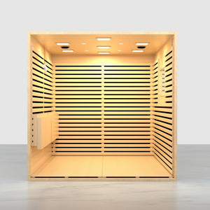 Rainier Saunas FlexFit Studio Full Spectrum Infrared Yoga Sauna - West Coast Saunas - RS-FLEX-STUDIO