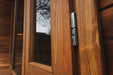 Round Cube DOUBLE 5 Person Outdoor Sauna Kit - West Coast Saunas - SSDOUBLE1NN