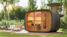 Round Cube DOUBLE 5 Person Outdoor Sauna Kit - West Coast Saunas - SSDOUBLE1NN