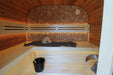 Round Cube MINI 4 Person Outdoor Sauna Kit - West Coast Saunas - SSRCMINI1N