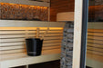 Round Cube MINI 4 Person Outdoor Sauna Kit - West Coast Saunas - SSRCMINI1N