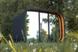 Round Cube RELAX 6 Person Outdoor Sauna Kit - West Coast Saunas - SSRELAX1N