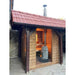 Sauna Wood Stove Chimney Set, Thru - Ceiling - West Coast Saunas - 4744103017508