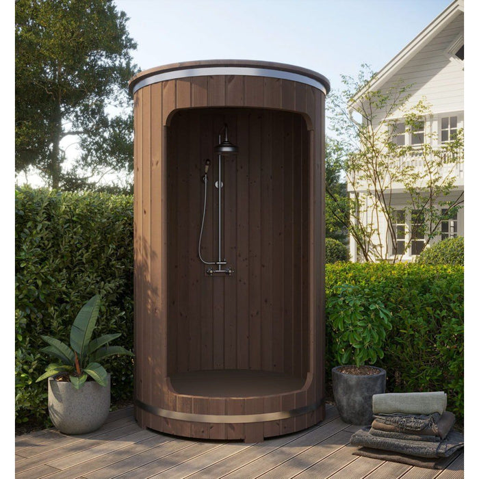 SaunaLife Barrel Shower Model R3 - West Coast Saunas - SL-MODELR3