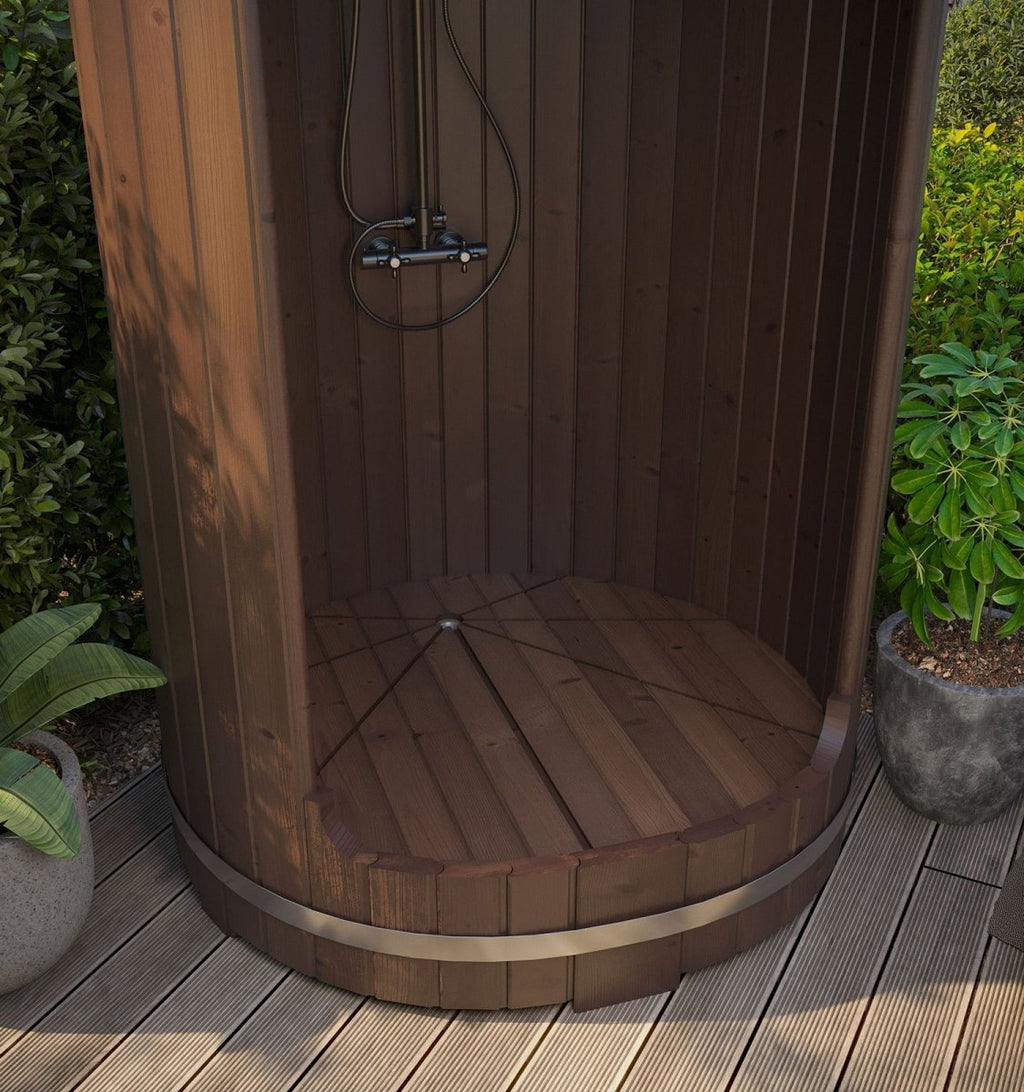 SaunaLife Barrel Shower Model R3 - West Coast Saunas - SL-MODELR3