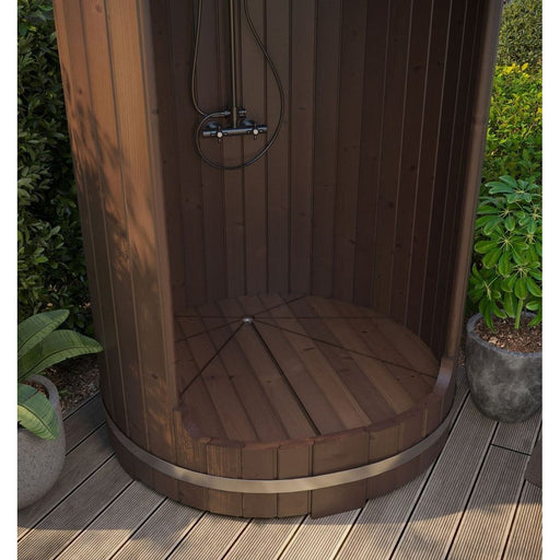 SaunaLife Barrel Shower Model R3 - West Coast Saunas - SL-MODELR3