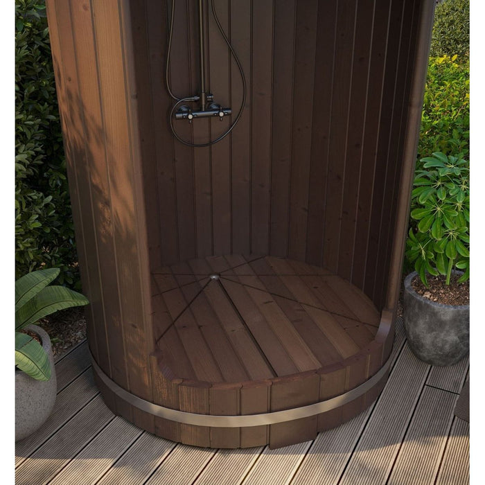 SaunaLife Barrel Shower Model R3 - West Coast Saunas - SL-MODELR3