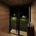 SaunaLife GL4 Outdoor Sauna Kit Garden Luxury - Series Outdoor DIY Sauna Kit, Thermo - Spruce, up to 4 Persons - West Coast Saunas - SLGL4