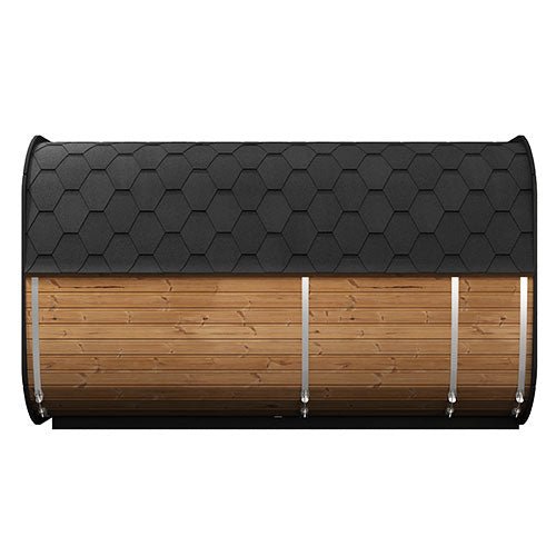 SaunaLife Model CL12GCP Cube - Series Outdoor Home Sauna Suite Kit, Up to 8 Person - West Coast Saunas - CL12GCP