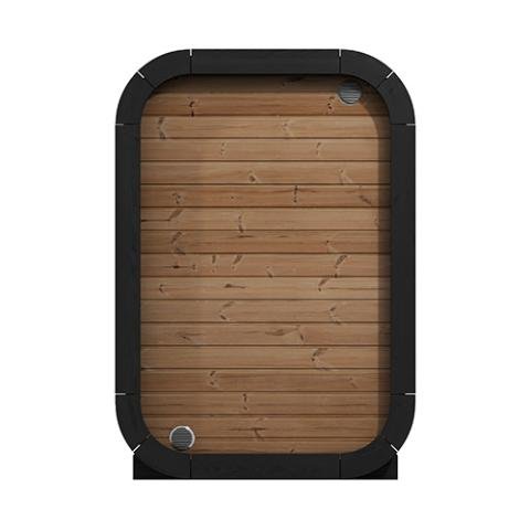 SaunaLife Model CL3G Cube - Series Outdoor Home Sauna Kit, Up to 2 Persons - West Coast Saunas - SL - MODELCL3G