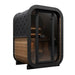 SaunaLife Model CL3G Cube - Series Outdoor Home Sauna Kit, Up to 2 Persons - West Coast Saunas - SL - MODELCL3G